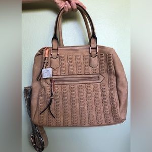 Neutral Free People Tote